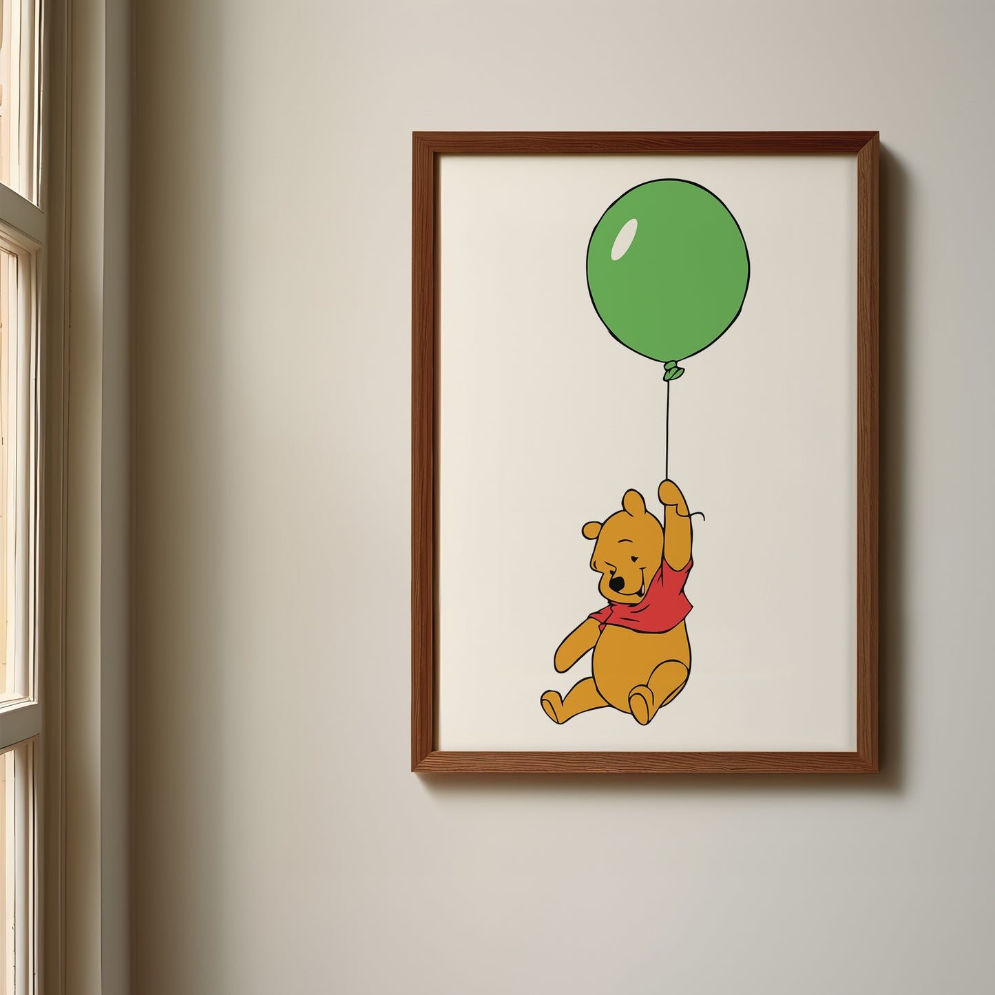 Winnie the Pooh Name Sign, Personalized Pooh and Friends Print, Custom Kids Wall Decor, Classic Nursery Art, Winnie the Pooh Print Set, Pooh Room Decor