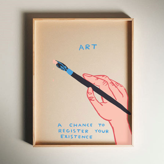 David Shrigley - Art, Quirky Wall Art, Pop Art Decor, Funny Poster, Contemporary Home Gallery, Humorous Decor, Art, Shrigley Print