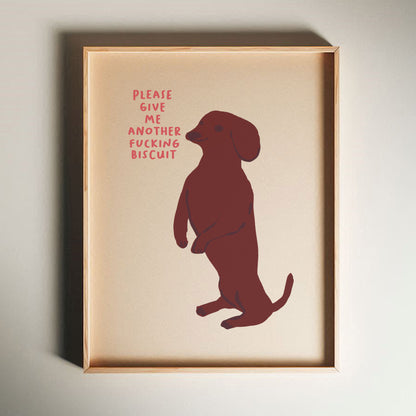 David Shrigley - Please Give Me, Quirky Wall Art, Pop Art Decor, Funny Poster, Contemporary Home Gallery, Humorous Decor, Art