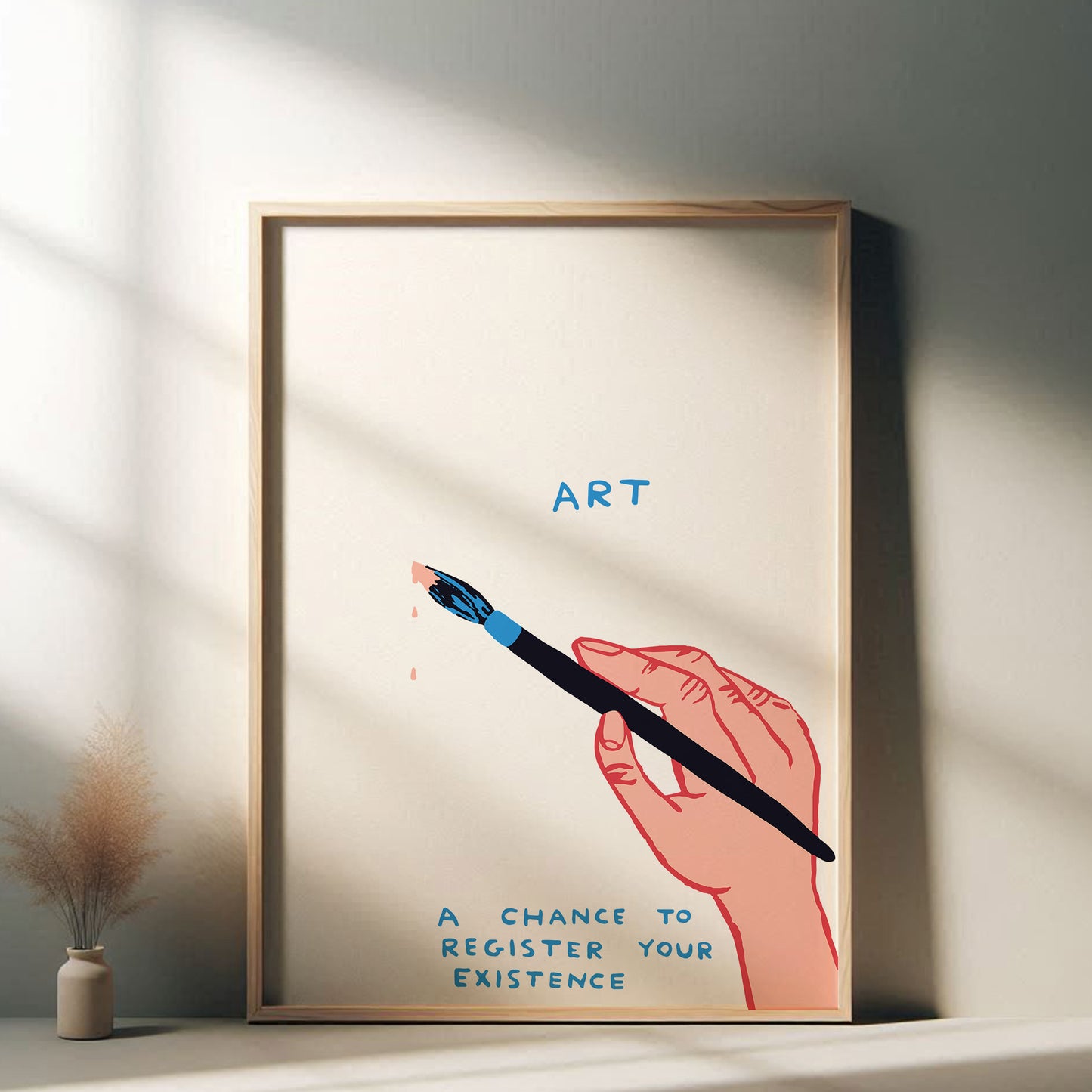 David Shrigley - Art, Quirky Wall Art, Pop Art Decor, Funny Poster, Contemporary Home Gallery, Humorous Decor, Art, Shrigley Print