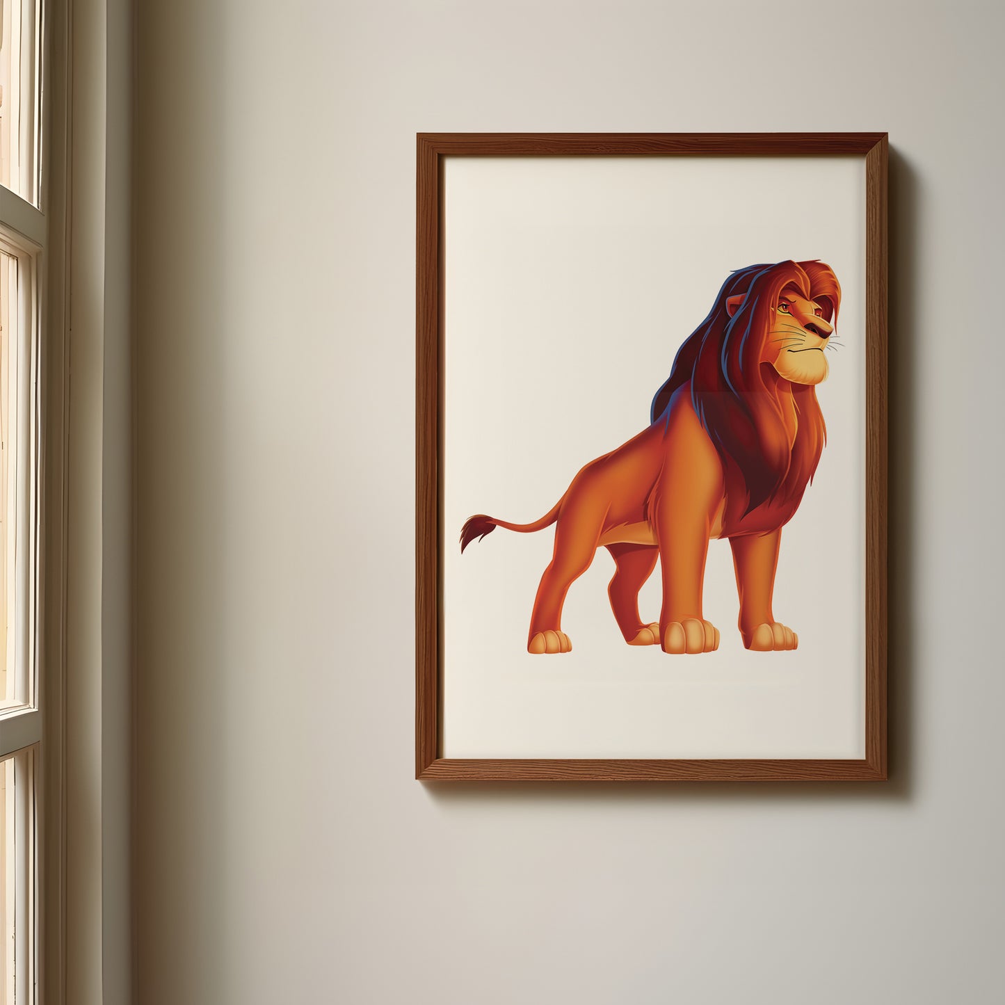 Lion King Name Sign, Personalized Simba and Friends Print, Custom Kids Wall Decor, Disney Nursery Art, Lion King Print Set, Simba Room Decor