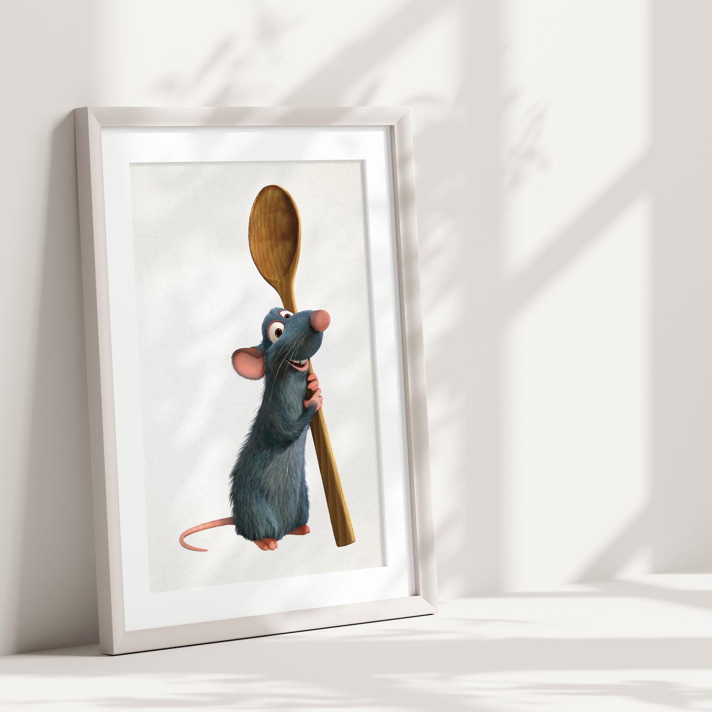 Ratatouille Print, Chef Mouse Poster, Watercolor Disney Art