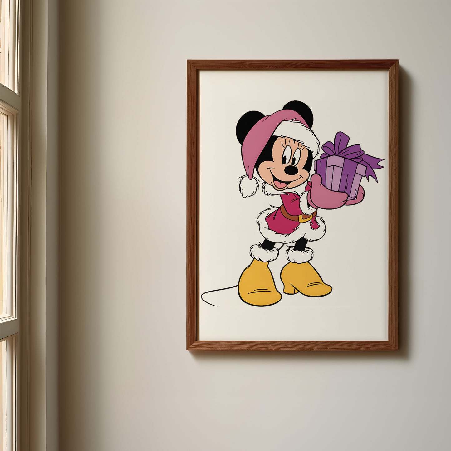 Mickey Mouse Name Sign, Personalized Mickey and Minnie Print, Custom Kids Wall Decor, Disney Nursery Art, Minnie Mouse Print Set, Mickey Room Decor