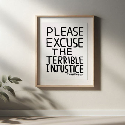 David Shrigley - Please, Quirky Wall Art, Pop Art Decor, Funny Poster, Contemporary Home Gallery, Humorous Decor, Art, Shrigley Print