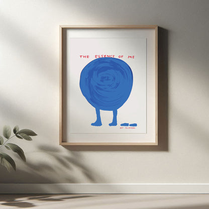 David Shrigley - The Essence Of Me, Quirky Wall Art, Pop Art Decor, Funny Poster, Contemporary Home Gallery, Humorous Decor, Art
