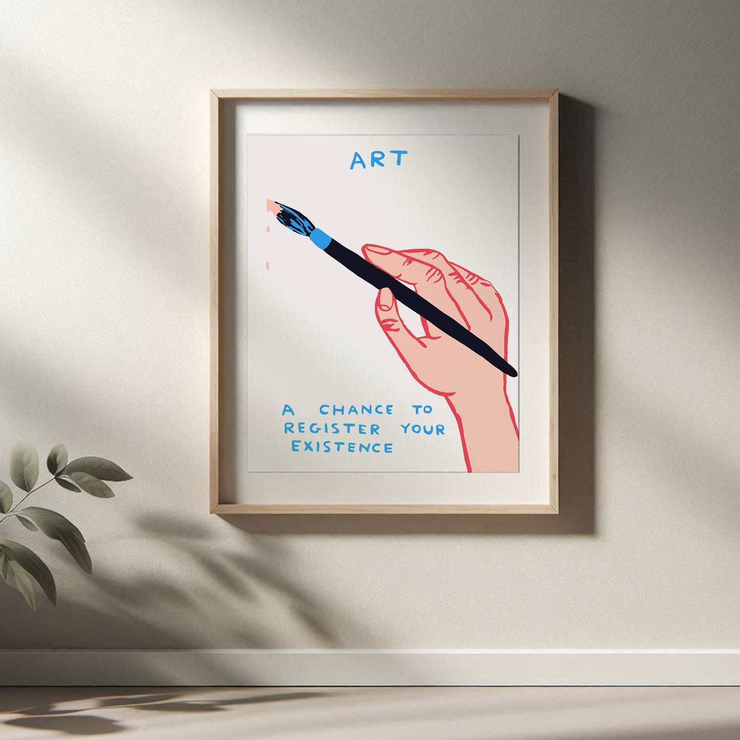 David Shrigley - Art, Quirky Wall Art, Pop Art Decor, Funny Poster, Contemporary Home Gallery, Humorous Decor, Art, Shrigley Print