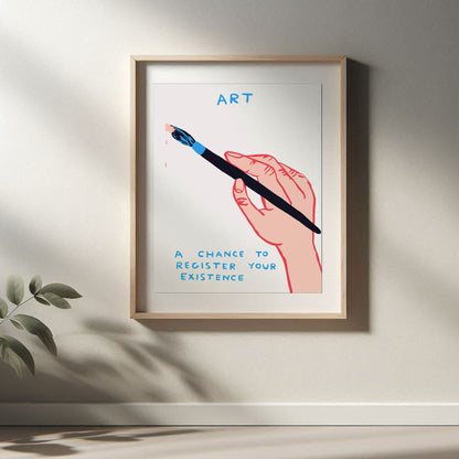 David Shrigley - Art, Quirky Wall Art, Pop Art Decor, Funny Poster, Contemporary Home Gallery, Humorous Decor, Art, Shrigley Print