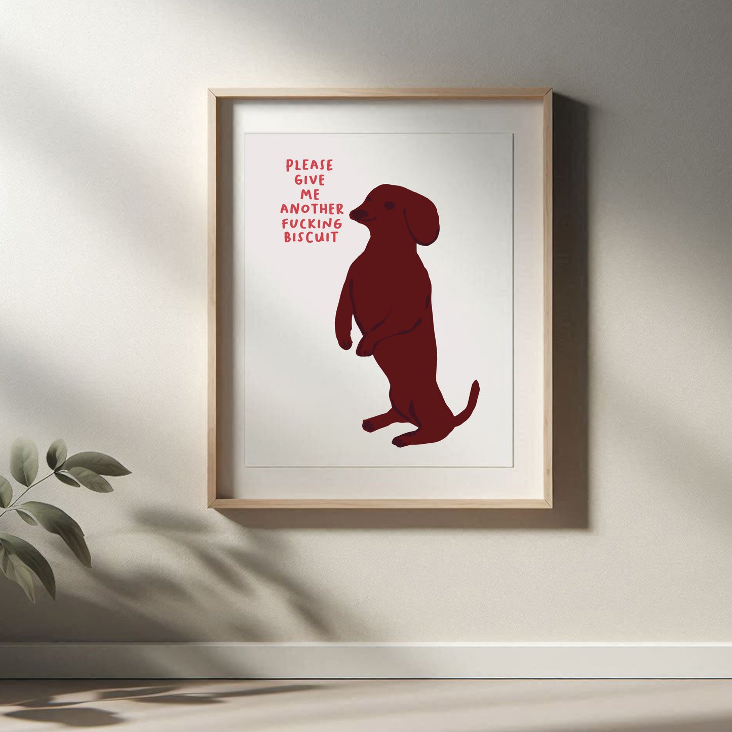 David Shrigley - Please Give Me, Quirky Wall Art, Pop Art Decor, Funny Poster, Contemporary Home Gallery, Humorous Decor, Art