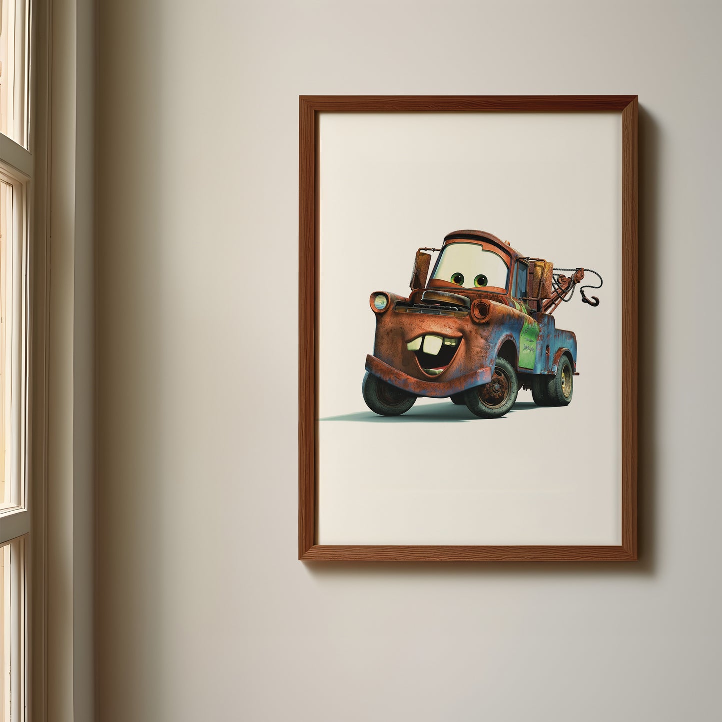 Cars Name Sign, Personalized Cars Print, Custom Kids Wall Decor, Pixar Nursery Art, Lightning McQueen Print Set, Cars Room Decor
