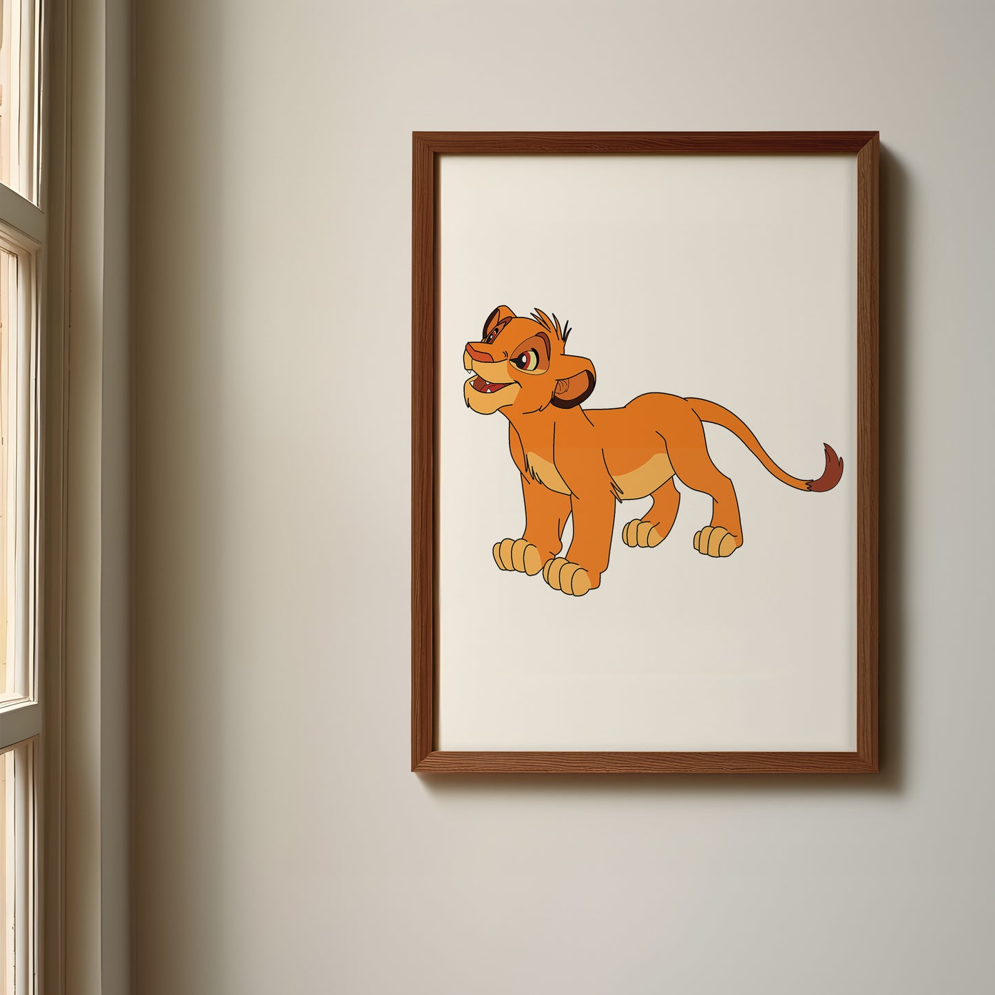 Lion King Name Sign, Personalized Simba and Friends Print, Custom Kids Wall Decor, Disney Nursery Art, Lion King Print Set, Simba Room Decor