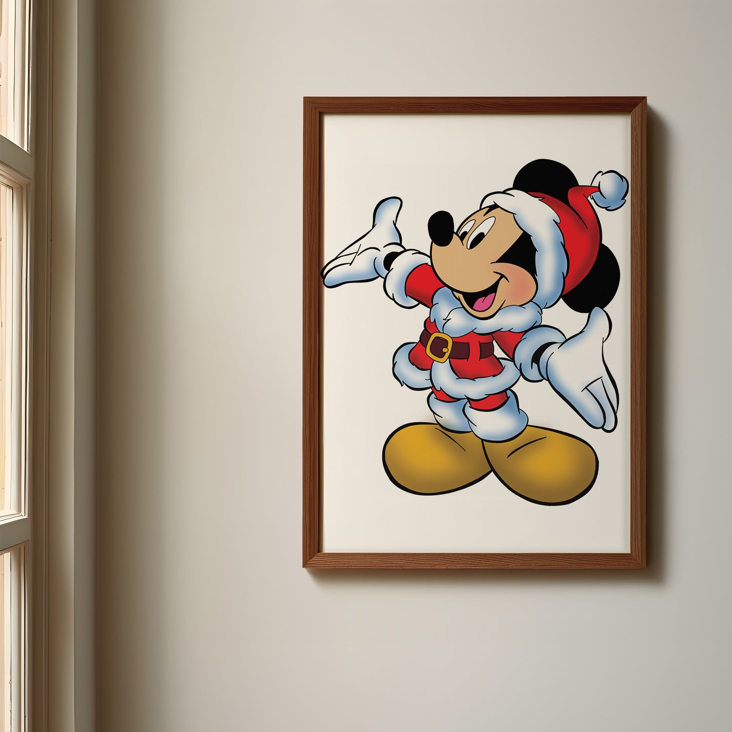 Mickey Mouse Name Sign, Personalized Mickey and Minnie Print, Custom Kids Wall Decor, Disney Nursery Art, Minnie Mouse Print Set, Mickey Room Decor
